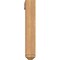 Ekena Millwork Thorton Arts and Crafts Smooth Bracket w/ Offset Brace, Western Red Cedar, 5 1/2"W x 28"D x 32"H BKT0604X28X32THR03SWR - alternate 3